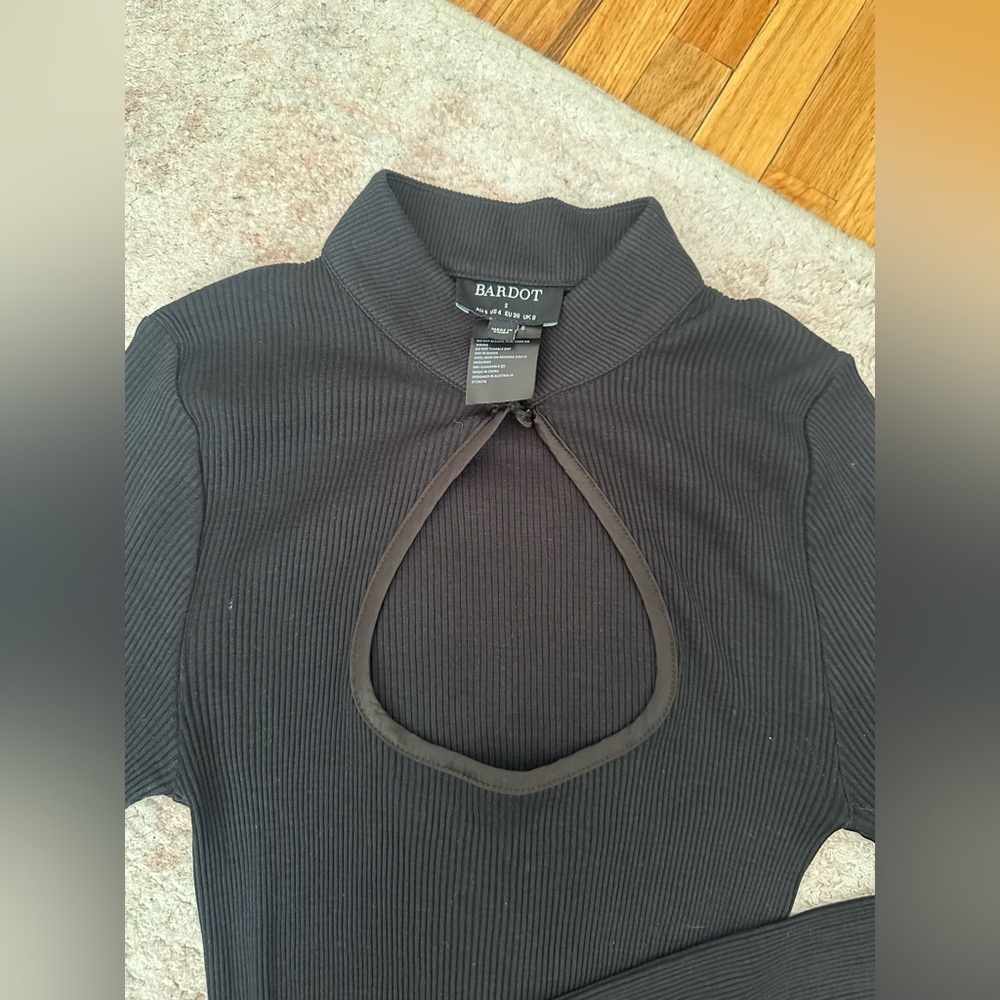 Bardot Black Bodysuit